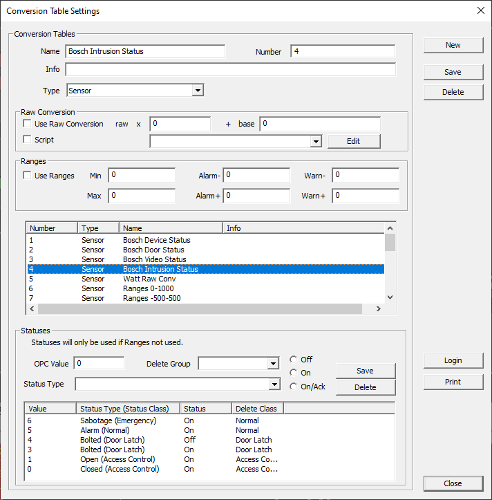 Raw Data Conversion